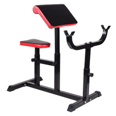 Скамья Скотта WCG Pro24 регулируемая (тренажер на бицепс)