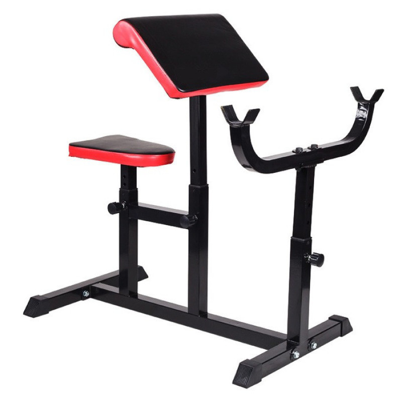 Скамья Скотта WCG Pro24 регулируемая (тренажер на бицепс)