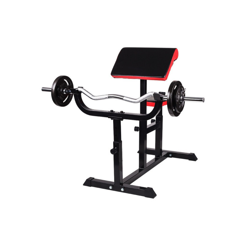 Скамья Скотта WCG Pro24 регулируемая (тренажер на бицепс)