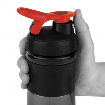 Шейкер спортивний (пляшка) BlenderBottle SportMixer Flip 28oz/820ml Black/Red Шейкер спортивний (пляшка) BlenderBottle SportMixer Flip 28oz/820ml Black/Red
