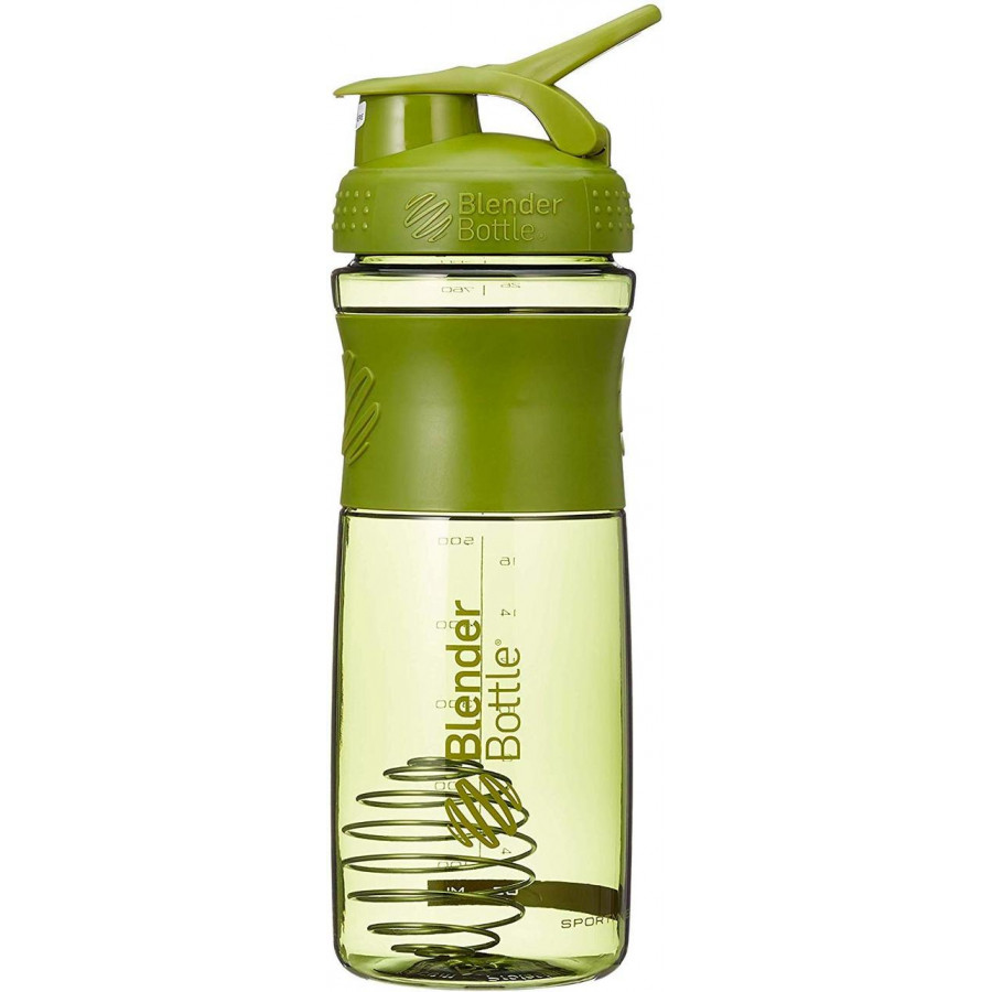 Шейкер спортивний (пляшка) BlenderBottle SportMixer Flip 28oz/820ml Moss Green