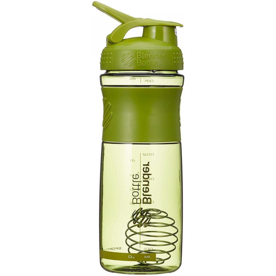 Шейкер спортивний (пляшка) BlenderBottle SportMixer Flip 28oz/820ml Moss Green