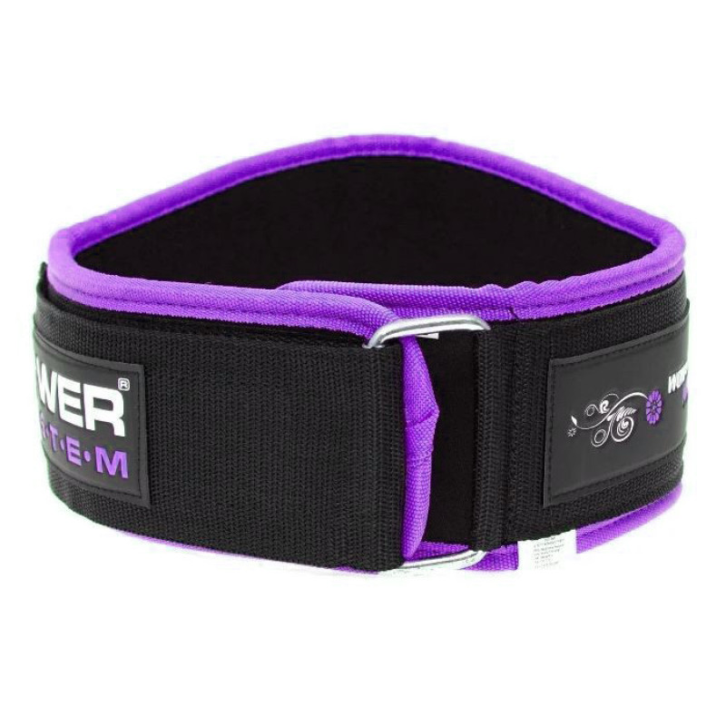 Пояс для важкої атлетики Power System PS-3210 Woman’s Power неопреновий Purple S