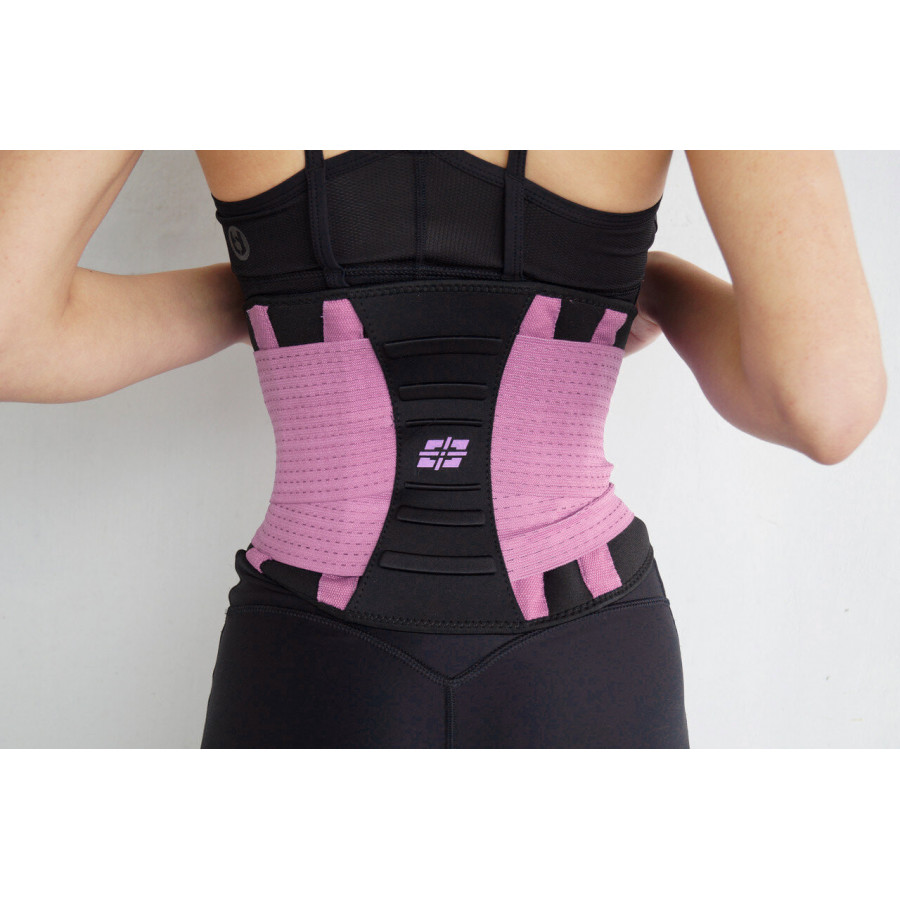 Пояс-корсет для підтримки спини Power System PS-6031 Waist Shaper Pink S/M