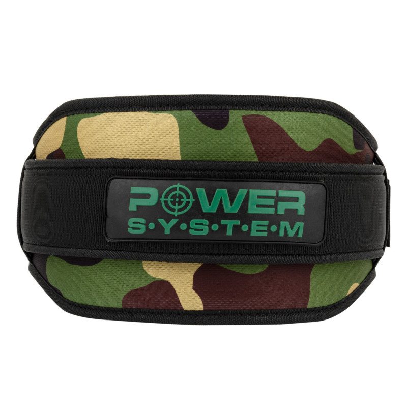 Ремень для тяжелой атлетики Power System PS-3220 Predator неопреновый Камуфляж S