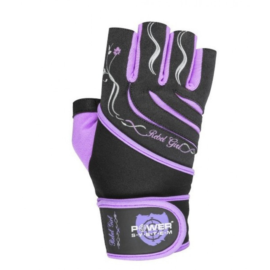 Рукавички для фітнесу Power System PS-2720 Rebel Girl жіночі Purple S