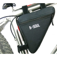 Велосипедная сумка на раму 1L B-Soul черная