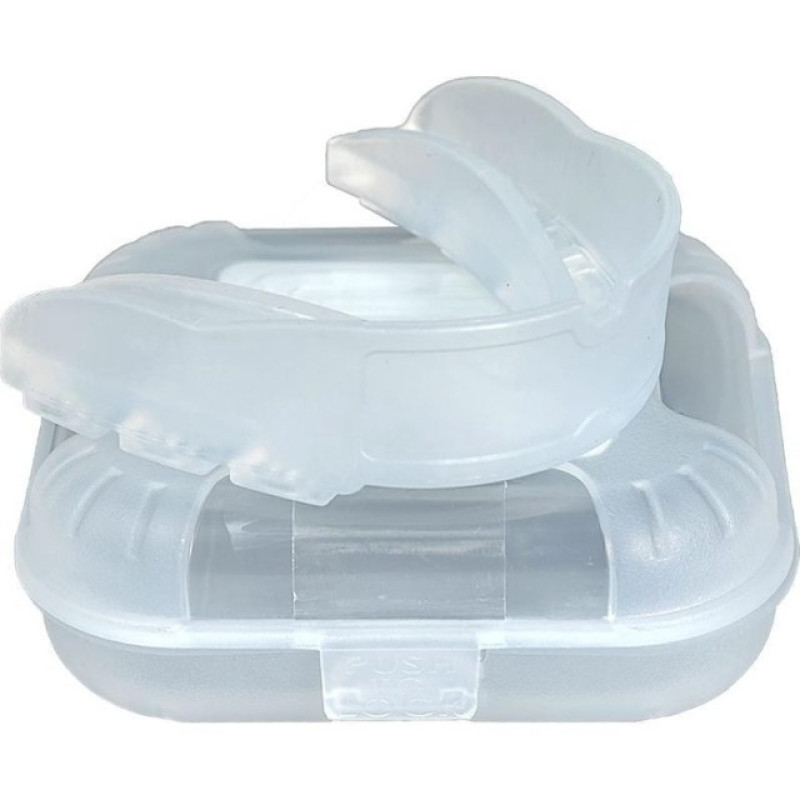 Капа MAKURA Kyro Pro Strapless, Доросла (вік 11+) Clear, Посадка: BOIL & BITE™ (формується у гарячій воді), Термопластик, Прозорий