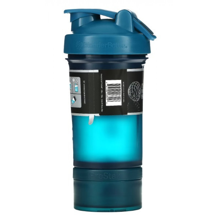 Шейкер спортивний BlenderBottle ProStak 22oz/650ml з 2-ма контейнерами Navy