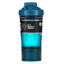 Шейкер спортивний BlenderBottle ProStak 22oz/650ml з 2-ма контейнерами Navy Шейкер спортивний BlenderBottle ProStak 22oz/650ml з 2-ма контейнерами Navy