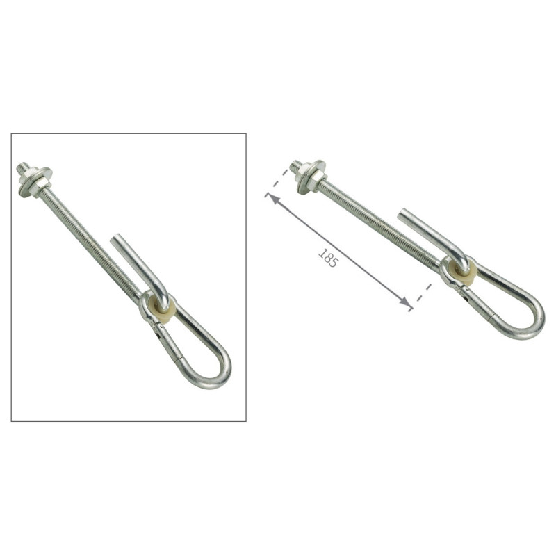 Подвес-карабин, крюк для подвешивания WCG M12x185