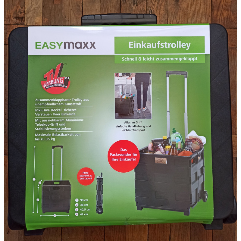 Складаний транспортний візок EASYmaxx