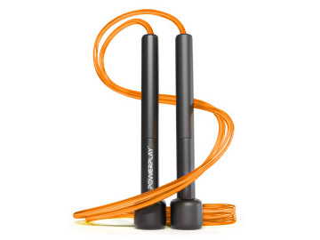Скакалка PowerPlay 4201 Basic Jump Rope Помаранчева (2,8m.)