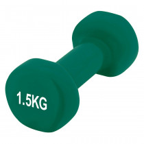 Гантель вінілова PowerPlay 4125 Achilles 2*1,5 кг. Зелені (2шт.) Гантель вінілова PowerPlay 4125 Achilles 2*1,5 кг. Зелені (2шт.)