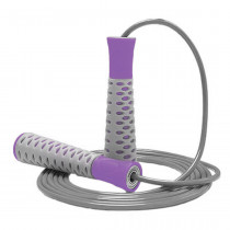 Скакалка PowerPlay 4206 Jump Rope PRO+ Сіро-фіолетова (2,75m.) Скакалка PowerPlay 4206 Jump Rope PRO+ Сіро-фіолетова (2,75m.)