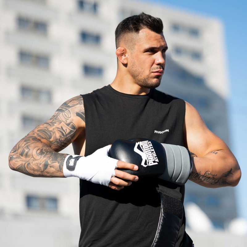 Бинти для боксу Phantom Impact White 250cm. (2.5м.)