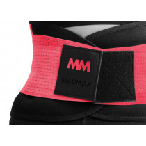 Пояс компресійний MadMax MFA-277 Slimming belt Black/rubine red M Пояс компресійний MadMax MFA-277 Slimming belt Black/rubine red M