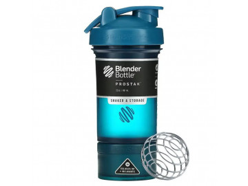 Шейкер спортивний BlenderBottle ProStak 22oz/650ml з 2-ма контейнерами Navy