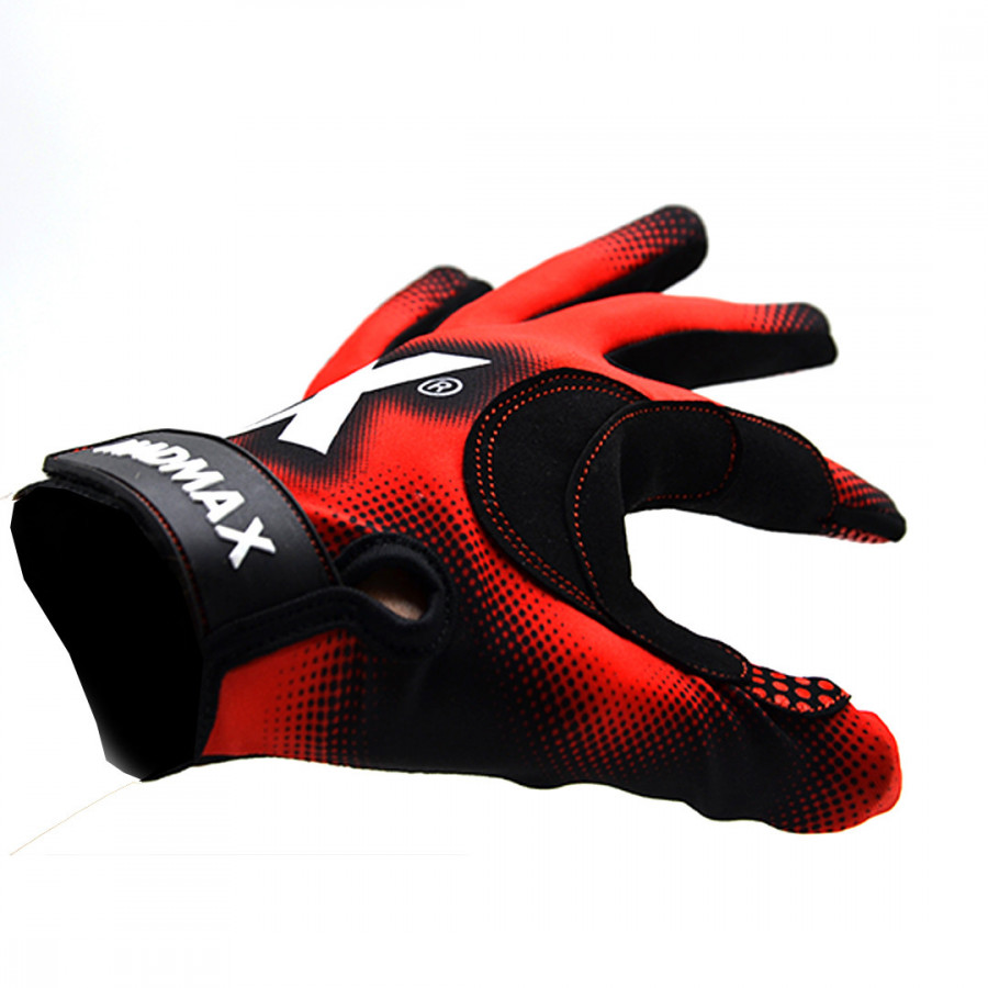 Рукавички для фітнесу MadMax MXG-101 X Gloves Black/Grey/Red XXL