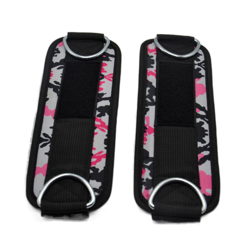 Манжети на щиколотку Power System PS-3470 Ankle Strap Camo Pink/Black