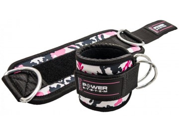 Манжети на щиколотку Power System PS-3470 Ankle Strap Camo Pink/Black