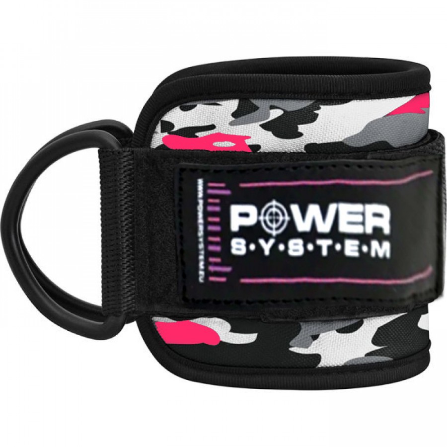 Манжети на щиколотку Power System PS-3470 Ankle Strap Camo Pink/Black