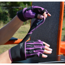 Рукавички для фітнесу Power System PS-2710 Fitness Chica жіночі Purple S Рукавички для фітнесу Power System PS-2710 Fitness Chica жіночі Purple S