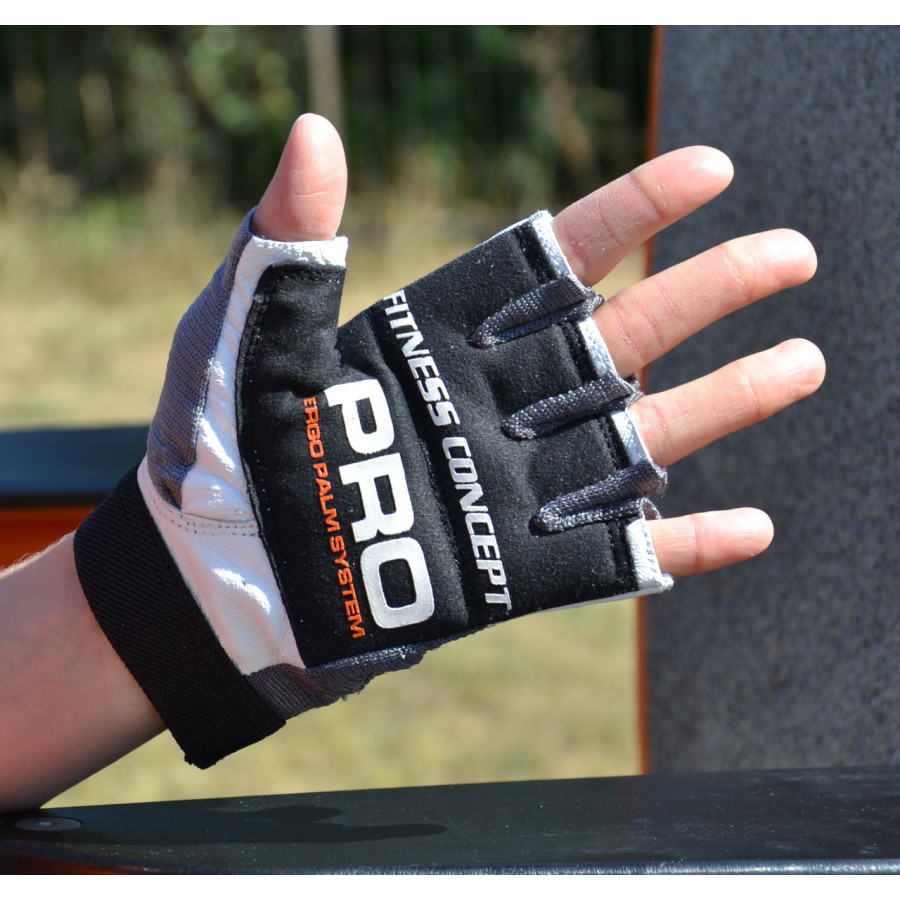 Рукавички для фітнесу Power System PS-2300 Fitness Grey/White XXL