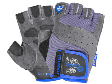 Рукавички для фітнесу Power System PS-2560 Cute Power жіночі Blue S