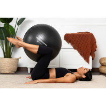 М'яч для фітнесу (фітбол) Power System PS-4013 Ø75 cm PRO Gymball Black М'яч для фітнесу (фітбол) Power System PS-4013 Ø75 cm PRO Gymball Black