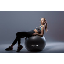 М'яч для фітнесу (фітбол) Power System PS-4013 Ø75 cm PRO Gymball Black М'яч для фітнесу (фітбол) Power System PS-4013 Ø75 cm PRO Gymball Black