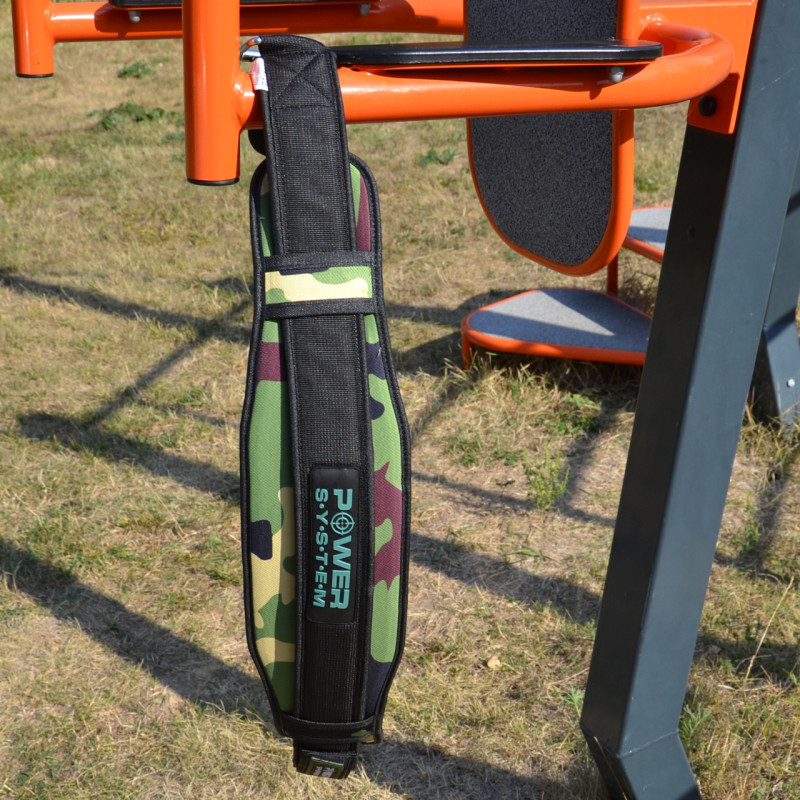 Ремень для тяжелой атлетики Power System PS-3220 Predator неопреновый Камуфляж S