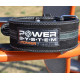 Пояс для пауерліфтингу Power System PS-3800 PowerLifting шкіряний Black/Grey Line XXL