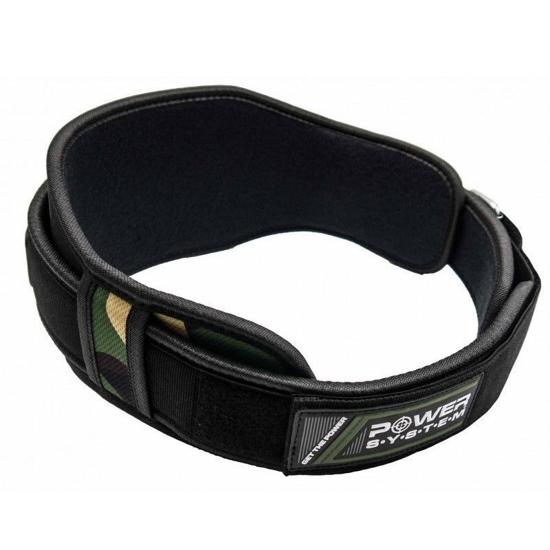 Ремень для тяжелой атлетики Power System PS-3220 Predator неопреновый Камуфляж S