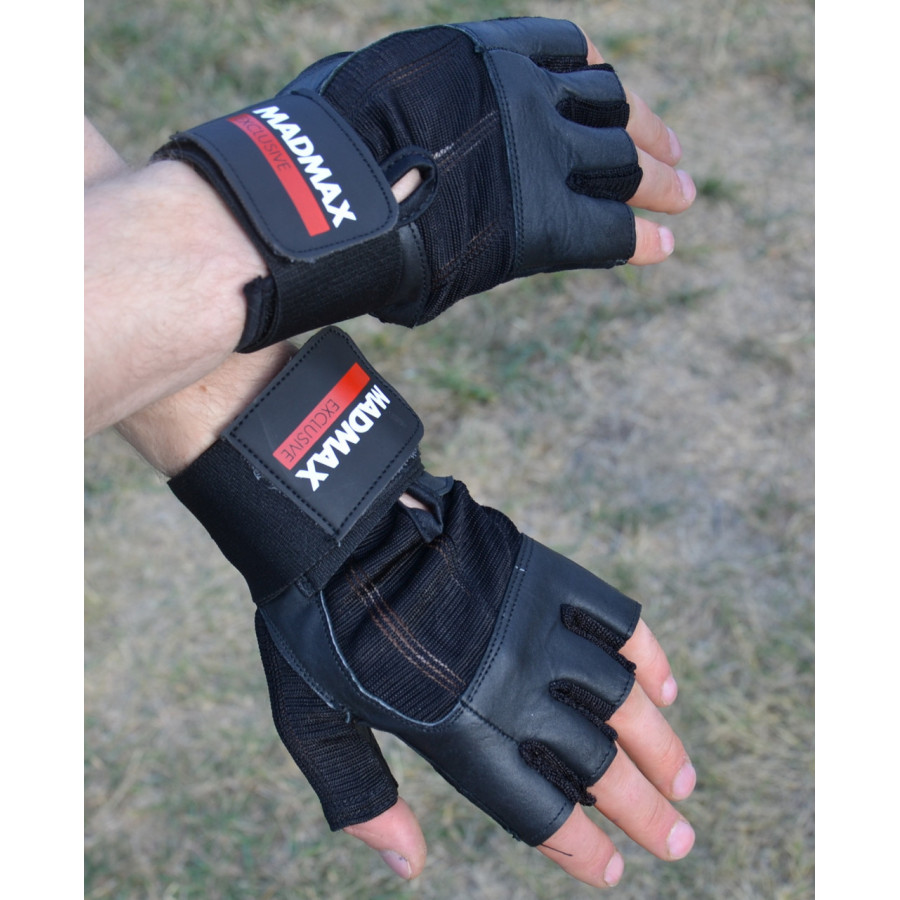 Рукавички для фітнесу MadMax MFG-269 Professional Exclusive Black XXL