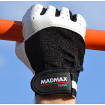 Рукавички для фітнесу MadMax MFG-248 Clasic White XL Рукавички для фітнесу MadMax MFG-248 Clasic White XL
