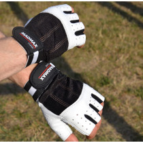 Рукавички для фітнесу MadMax MFG-248 Clasic White XL Рукавички для фітнесу MadMax MFG-248 Clasic White XL