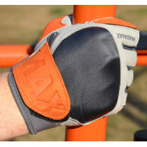 Рукавички для фітнесу MadMax MFG-850 Crazy Grey/Orange S Рукавички для фітнесу MadMax MFG-850 Crazy Grey/Orange S
