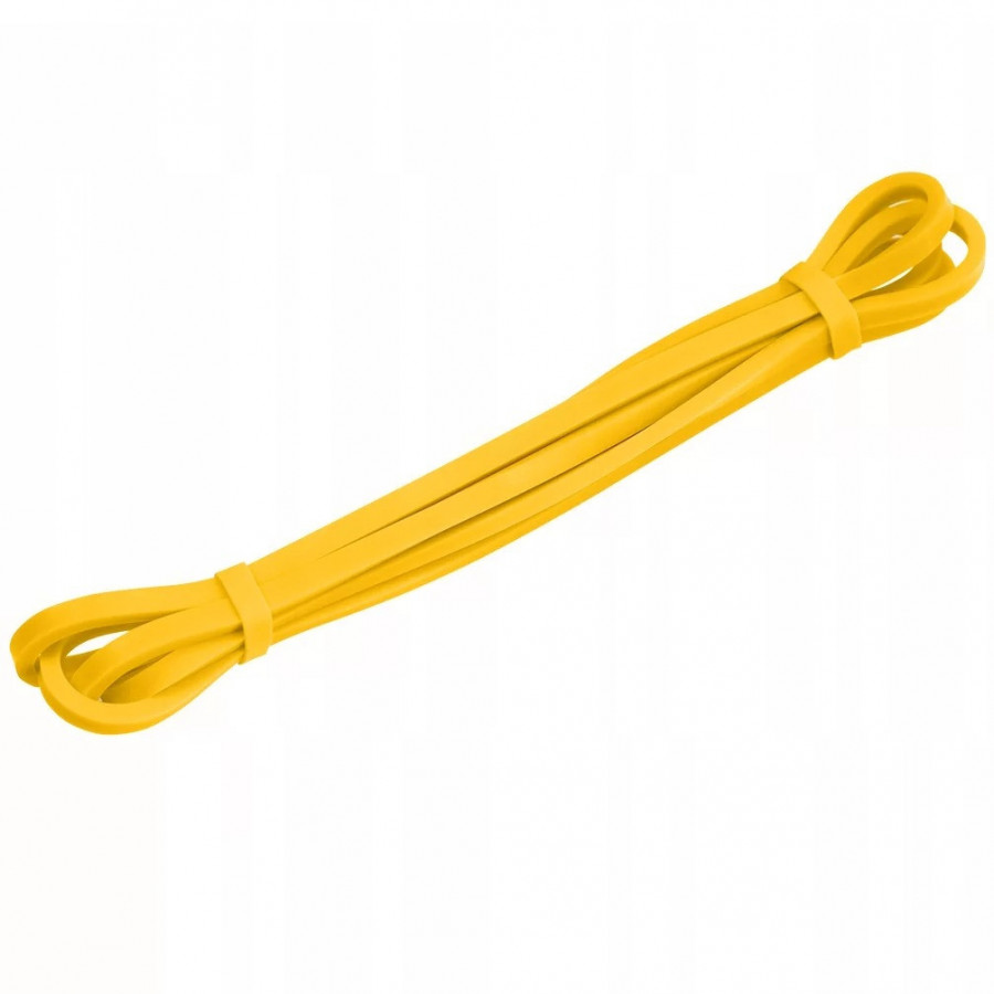 Еспандер-петля (гумка для фітнесу і кроссфіту) PowerPlay 4115 Power Band Light Жовта (1-7kg)