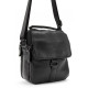 Чоловіча шкіряна сумка месенджер Tiding Bag чорна