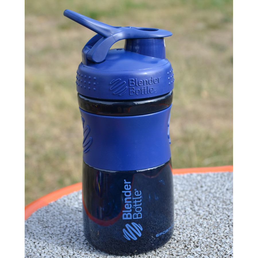 Шейкер спортивний (пляшка) BlenderBottle SportMixer Flip 20oz/590ml Navy