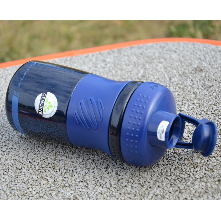 Шейкер спортивний (пляшка) BlenderBottle SportMixer Flip 20oz/590ml Navy