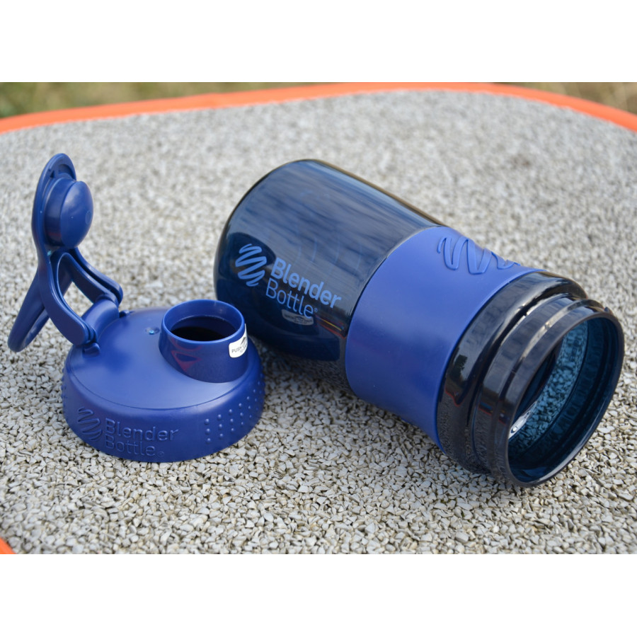Шейкер спортивний (пляшка) BlenderBottle SportMixer Flip 20oz/590ml Navy