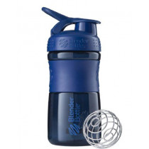 Шейкер спортивний (пляшка) BlenderBottle SportMixer Flip 20oz/590ml Navy Шейкер спортивний (пляшка) BlenderBottle SportMixer Flip 20oz/590ml Navy