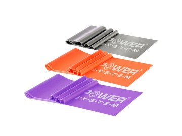 Стрічка-еспандер для спорту та реабілітації Power System PS-4007 Resistance Band Set 3шт.