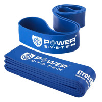 Еспандер-петля (гумка для фітнесу і кроссфіту) Power System PS-4054 CrossFit Level 4 Blue (опір 22-50 кг)