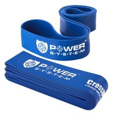 Еспандер-петля (гумка для фітнесу і кроссфіту) Power System PS-4054 CrossFit Level 4 Blue (опір 22-50 кг)