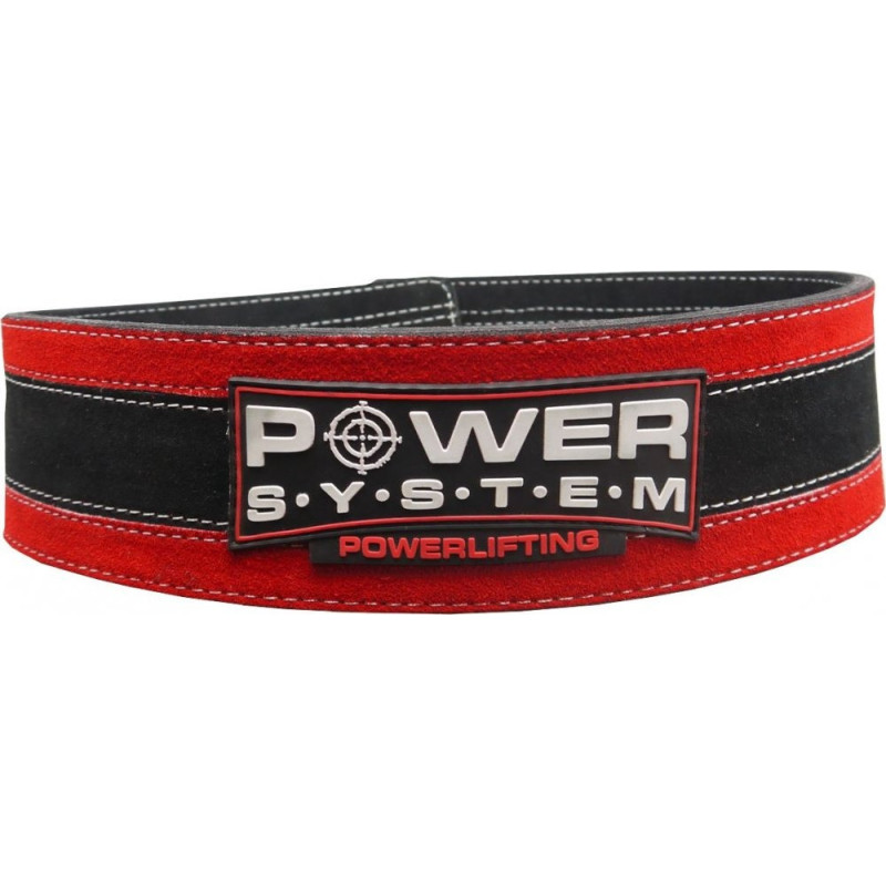 Пояс для важкої атлетики Power System Stronglift PS-3840 Black/Red L/XL