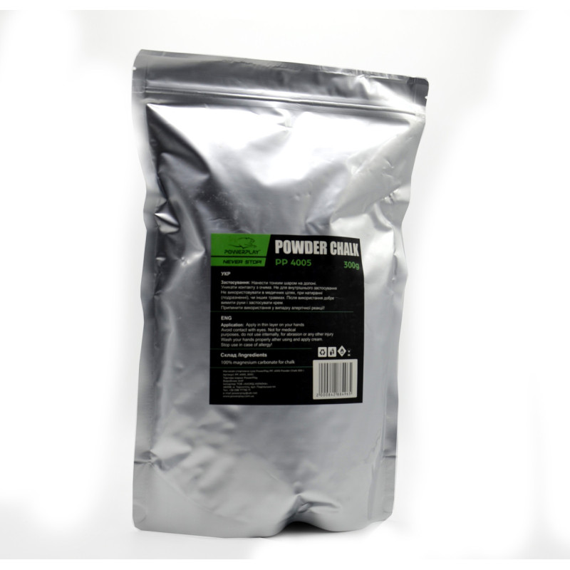 Магнезія спортивна суха PowerPlay PP_4005 Powder Chalk 500 г.