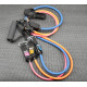Набір трубчастих еспандерів PowerPlay PP-4101 Expander Tube Set 3шт. (до 18,2 кг.)